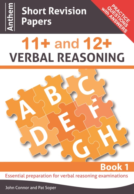 Book cover of: Anthem Short Revision Papers 11+ and 12+ Verbal Reasoning Book 1