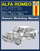 Book cover of: Alfa Romeo Alfetta (1973 - 1987) Haynes Repair Manual