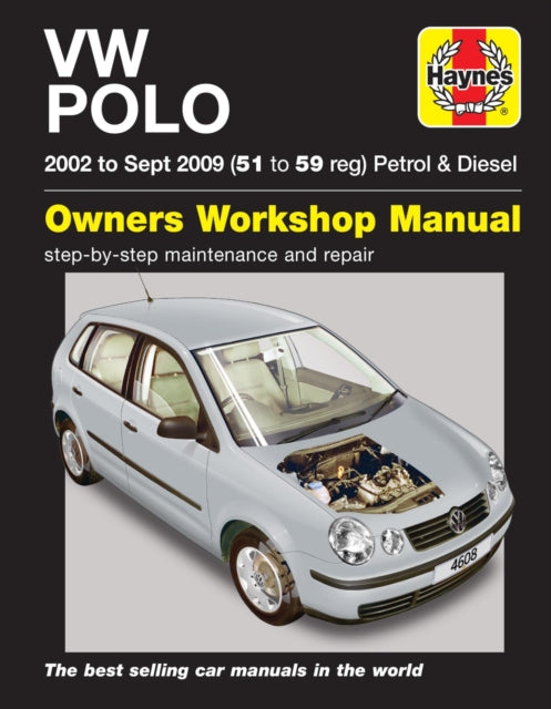 Book cover of: VW Polo Petrol & Diesel (02 - Sept 09) Haynes Repair Manual. By: R. M. Jex