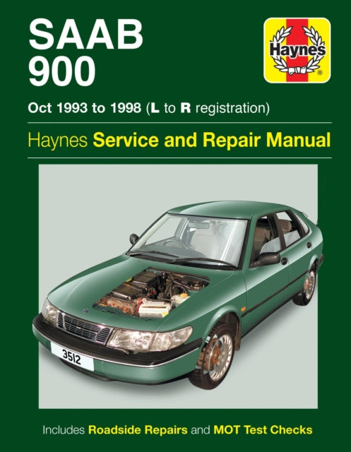Book cover of: Saab 900 (Oct 93 - 98) Haynes Repair Manual. By: Haynes