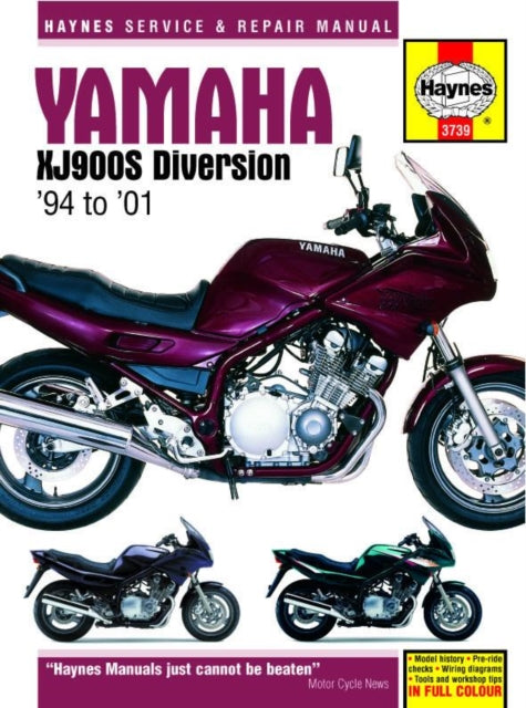 Book cover of: Yamaha XJ900S Diversion (94 - 01) Haynes Repair Manual. By: Haynes