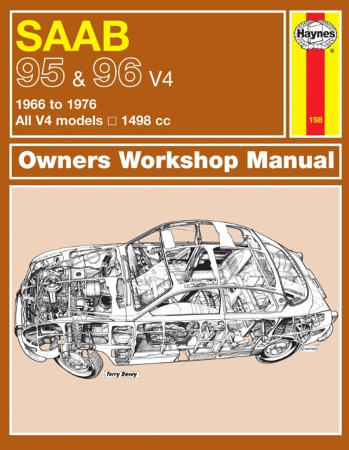 Book cover of: Saab 95 & 96 Petrol (66 - 76) Haynes Repair Manual. By: Haynes