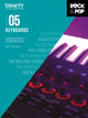 Book cover of: Trinity College London Rock & Pop 2018 Keyboards Grade 5. By: Hal Leonard Corp.