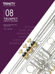 Book cover of: Trinity College London Trumpet, Cornet & Flugelhorn Exam Pieces From 2019. Grade 8