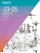 Book cover of: Trinity College London Drum Kit From 2020. Grades 3-5. By: Trinity College London