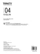 Book cover of: Trinity College London Violin Exam Pieces From 2020: Grade 4 (part only). By: Trinity College London