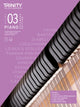 Book cover of: Trinity College London Piano Exam Pieces Plus Exercises From 2021: Grade 3 - Extended Edition. By: Trinity College London Press