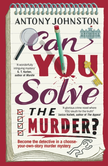Can You Solve the Murder? 9780857506931 Antony Johnston