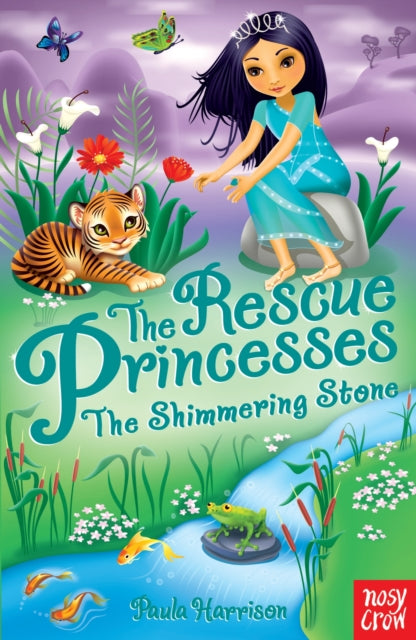 Book cover of: Rescue Princesses: The Shimmering Stone. By: Paula Harrison