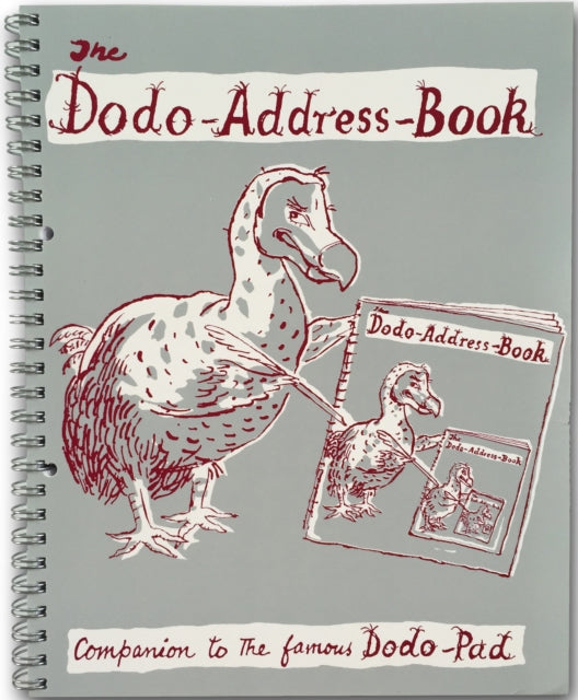Book cover of: Dodo Address Book (Upcycled - RING-BOUND)