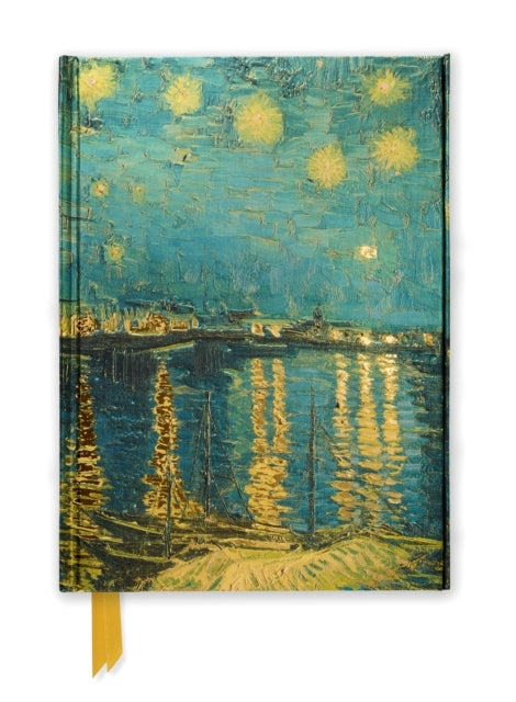 Vincent van Gogh: Starry Night over the Rhone (Foiled Journal) 9780857756626 Flame Tree Studio