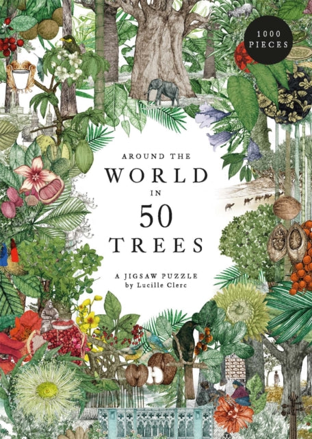 Book cover of: Around the World in 50 Trees