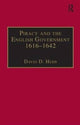 Book cover of: Piracy and the English Government 1616–1642