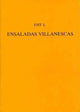 Book cover of: 'Ensaladas Villanescas' From The 'Romancero Nuevo'. By: John Gornall