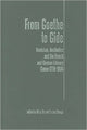 Book cover of: From Goethe To Gide