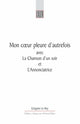 Book cover of: Mon Coeur Pleure D'Autrefois. By: Gregoire Le Roy