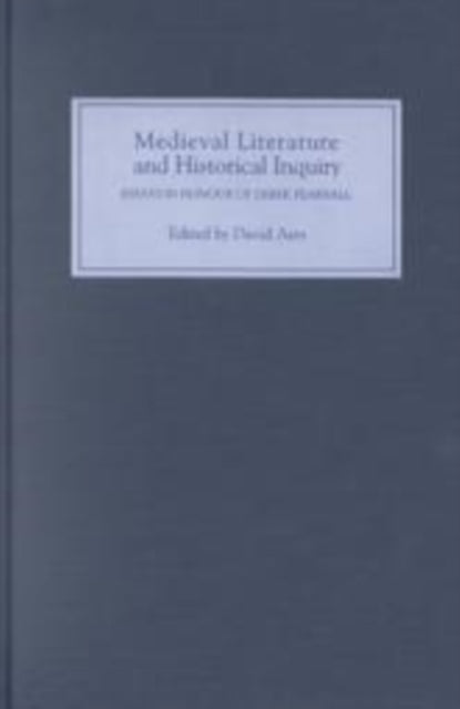 Book cover of: Medieval Literature and Historical Inquiry. By: David Aers