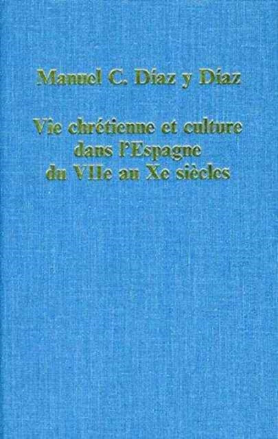 Book cover of: Vie chretienne et culture dans l’Espagne du VIIe au Xe siecles