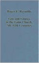 Book cover of: Law and Liturgy in the Latin Church, 5th-12th Centuries