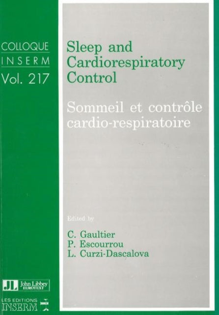 Book cover of: Sleep & Cardiorespiratory Control