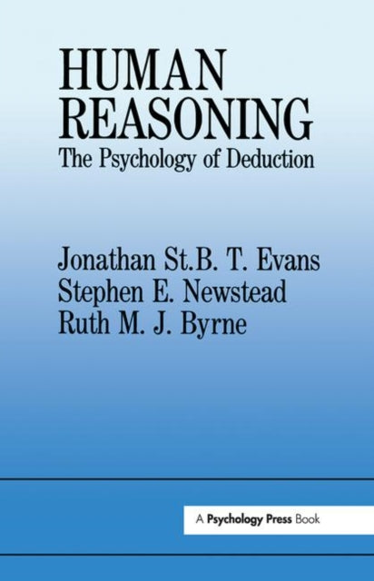 Book cover of: Human Reasoning. By: Ruth M.J. Byrne