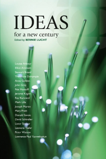 Book cover of: Ideas for a New Century