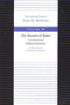 Book cover of: Reason of Rules -- Consitiutional Political Economy. By: Geoffrey Brennan
