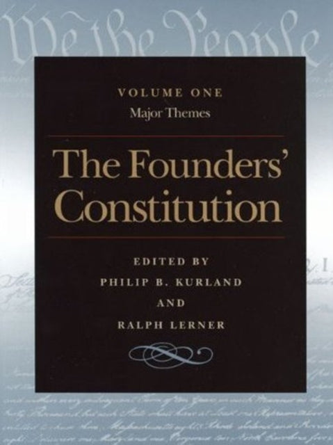 Book cover of: Founders' Constitution