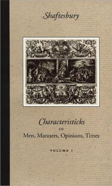 Book cover of: Characteristicks of Men, 3-Volume Set