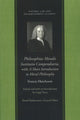 Book cover of: Philosophiae Moralis Institutio Compendiaria. By: Francis Hutcheson