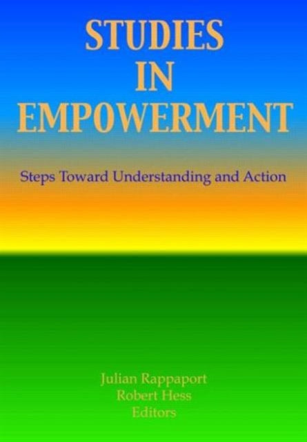 Book cover of: Studies in Empowerment. By: Julian Rappaport