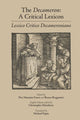 Book cover of: Decameron: A Critical Lexicon (Lessico Critico Decameroniano). By: Pier Massimo Forni