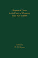 Book cover of: Reports of Cases in the Court of Chancery from 1625 to 1660. By: W. H. Bryson