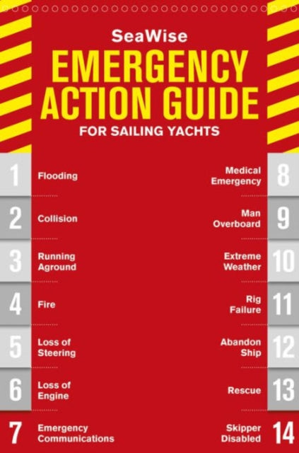 Book cover of: SeaWise Emergency Action Guide and Safety Checklists for Sailing Yachts. By: Zvi Richard Dor-Ner