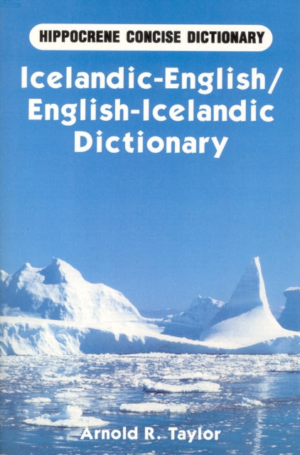 Book cover of: Icelandic-English/English-Icelandic Concise Dictionary. By: Arnold R. Taylor