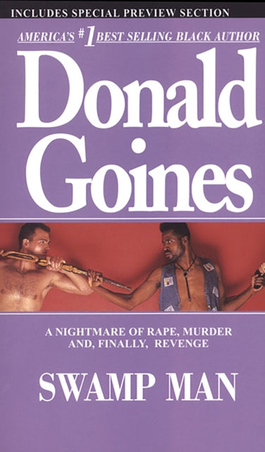 Book cover of: Swamp Man. By: Donald Goines
