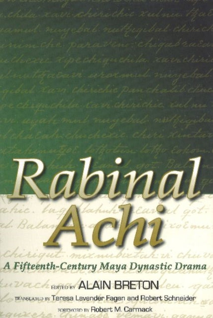 Book cover of: Rabinal Achi. By: Alain Breton