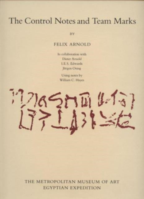 Book cover of: Control Notes and Team Marks. By: Felix Arnold