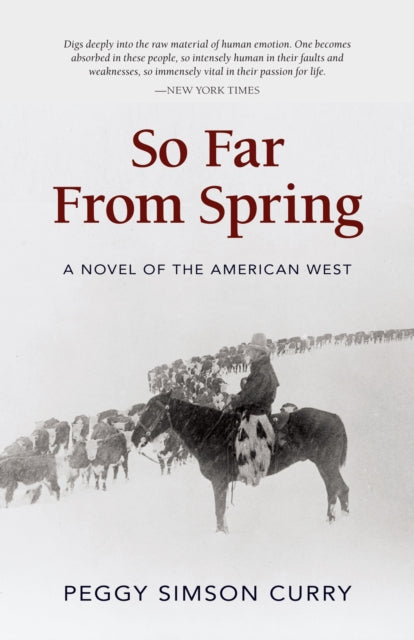 Book cover of: So Far from Spring. By: Peggy Simson Curry