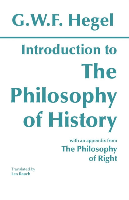 Book cover of: Introduction to the Philosophy of History