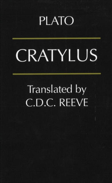 Book cover of: Cratylus