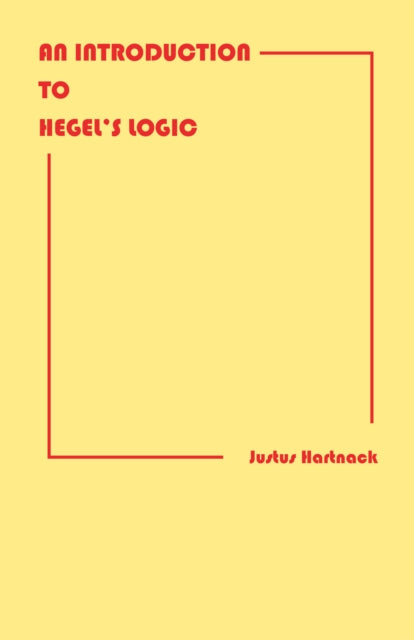 Book cover of: Introduction to Hegel's Logic