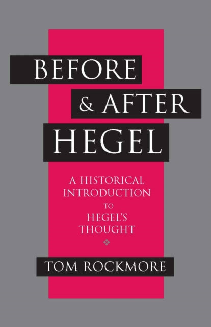 Book cover of: Before and after Hegel