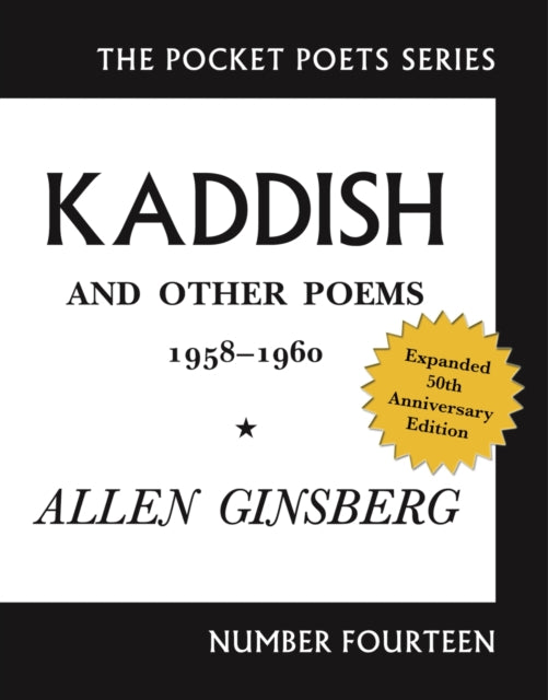Book cover of: Kaddish and Other Poems. By: Allen Ginsberg