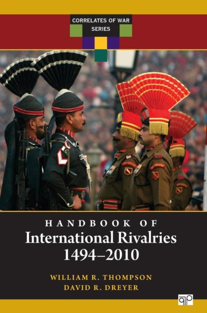 Book cover of: Handbook of International Rivalries. By: William R. Thompson