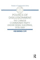 Book cover of: Politics of Disillusionment. By: Hsi-Sheng Chi