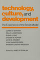 Book cover of: Technology, Culture and Development. By: James P. Scanlan