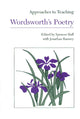 Book cover of: Approaches to Teaching Wordsworth's Poetry