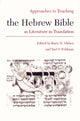 Book cover of: Approaches to Teaching Hebrew Bible as Literature in Translation