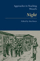 Book cover of: Approaches to Teaching Wiesel's Night. By: Alan Rosen
